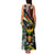 South Africa Never Give Up Family Matching Tank Maxi Dress and Hawaiian Shirt SA Fist of Freedom