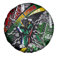 South Africa Never Give Up Spare Tire Cover SA Fist of Freedom