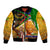 Nelson Mandela Happy Freedom Day Bomber Jacket South Africa Heritage Victory Art