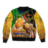 Nelson Mandela Happy Freedom Day Bomber Jacket South Africa Heritage Victory Art