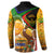 Nelson Mandela Happy Freedom Day Button Sweatshirt South Africa Heritage Victory Art