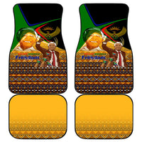 Nelson Mandela Happy Freedom Day Car Mats South Africa Heritage Victory Art