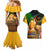 Nelson Mandela Happy Freedom Day Couples Matching Mermaid Dress and Hawaiian Shirt South Africa Heritage Victory Art
