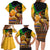 Nelson Mandela Happy Freedom Day Family Matching Long Sleeve Bodycon Dress and Hawaiian Shirt South Africa Heritage Victory Art