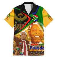 Nelson Mandela Happy Freedom Day Family Matching Mermaid Dress and Hawaiian Shirt South Africa Heritage Victory Art