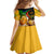 Nelson Mandela Happy Freedom Day Family Matching Off The Shoulder Long Sleeve Dress and Hawaiian Shirt South Africa Heritage Victory Art