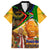 Nelson Mandela Happy Freedom Day Family Matching Puletasi and Hawaiian Shirt South Africa Heritage Victory Art