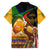 Nelson Mandela Happy Freedom Day Family Matching Tank Maxi Dress and Hawaiian Shirt South Africa Heritage Victory Art
