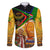 Nelson Mandela Happy Freedom Day Family Matching Tank Maxi Dress and Hawaiian Shirt South Africa Heritage Victory Art
