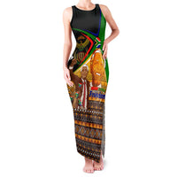 Nelson Mandela Happy Freedom Day Family Matching Tank Maxi Dress and Hawaiian Shirt South Africa Heritage Victory Art