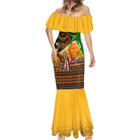 Nelson Mandela Happy Freedom Day Mermaid Dress South Africa Heritage Victory Art