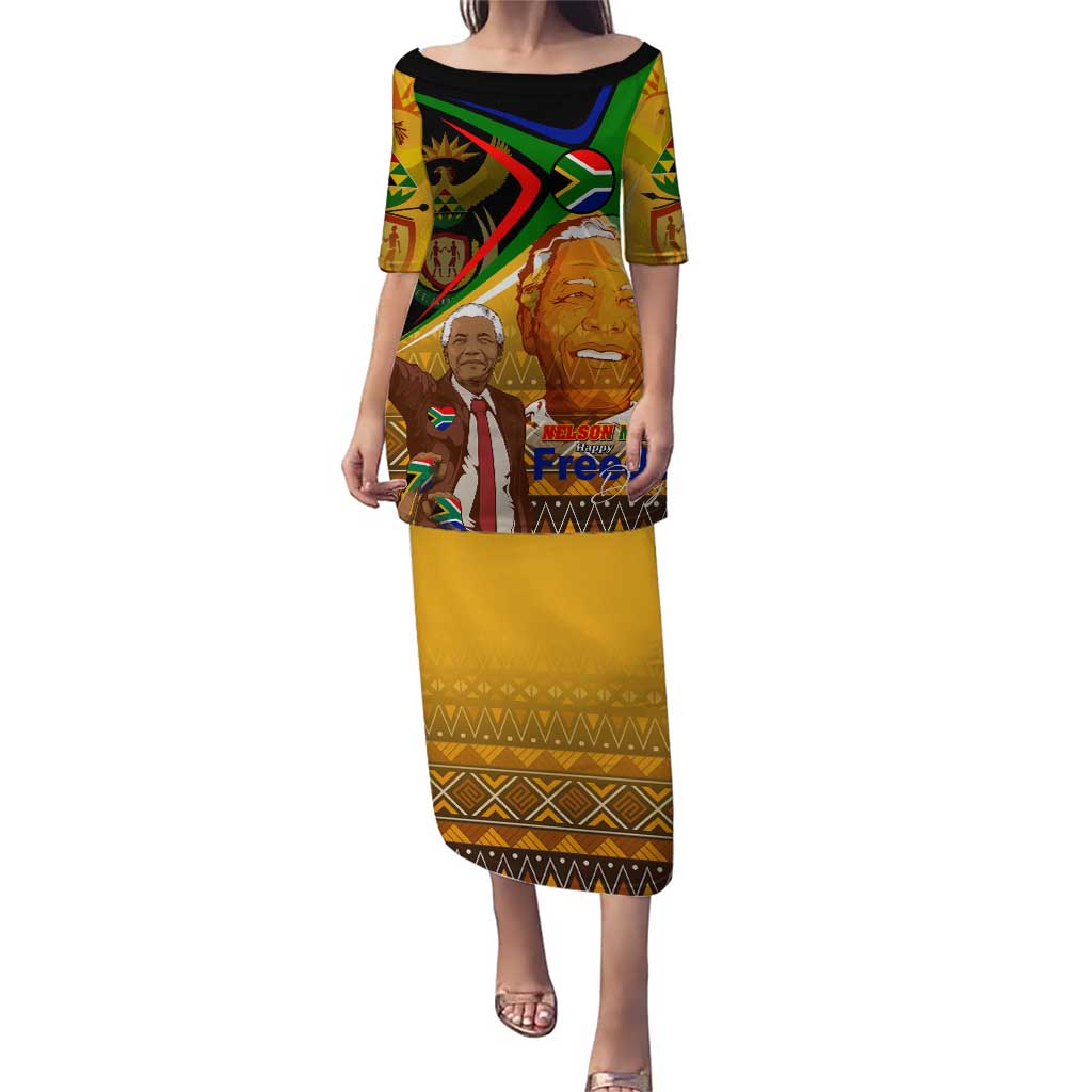 Nelson Mandela Happy Freedom Day Puletasi South Africa Heritage Victory Art