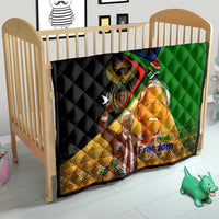 Nelson Mandela Happy Freedom Day Quilt South Africa Heritage Victory Art