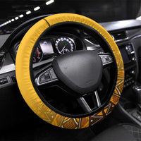 Nelson Mandela Happy Freedom Day Steering Wheel Cover South Africa Heritage Victory Art