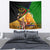 Nelson Mandela Happy Freedom Day Tapestry South Africa Heritage Victory Art