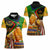 Nelson Mandela Happy Freedom Day Women Polo Shirt South Africa Heritage Victory Art