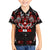 Haida Canada Day Family Matching Summer Maxi Dress and Hawaiian Shirt Totem Inspired Maple Leaf Indigenous Art