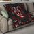 Haida Canada Day Quilt Totem Inspired Maple Leaf Indigenous Art