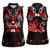 Haida Canada Day Women Sleeveless Polo Shirt Totem Inspired Maple Leaf Indigenous Art