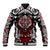Haida Wolf Baseball Jacket Canada Indigenous Art