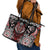 Haida Wolf Leather Tote Bag Canada Indigenous Art