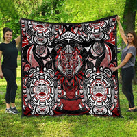 Haida Wolf Quilt Canada Indigenous Art
