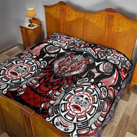 Haida Wolf Quilt Canada Indigenous Art