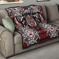 Haida Wolf Quilt Canada Indigenous Art