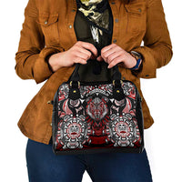 Haida Wolf Shoulder Handbag Canada Indigenous Art