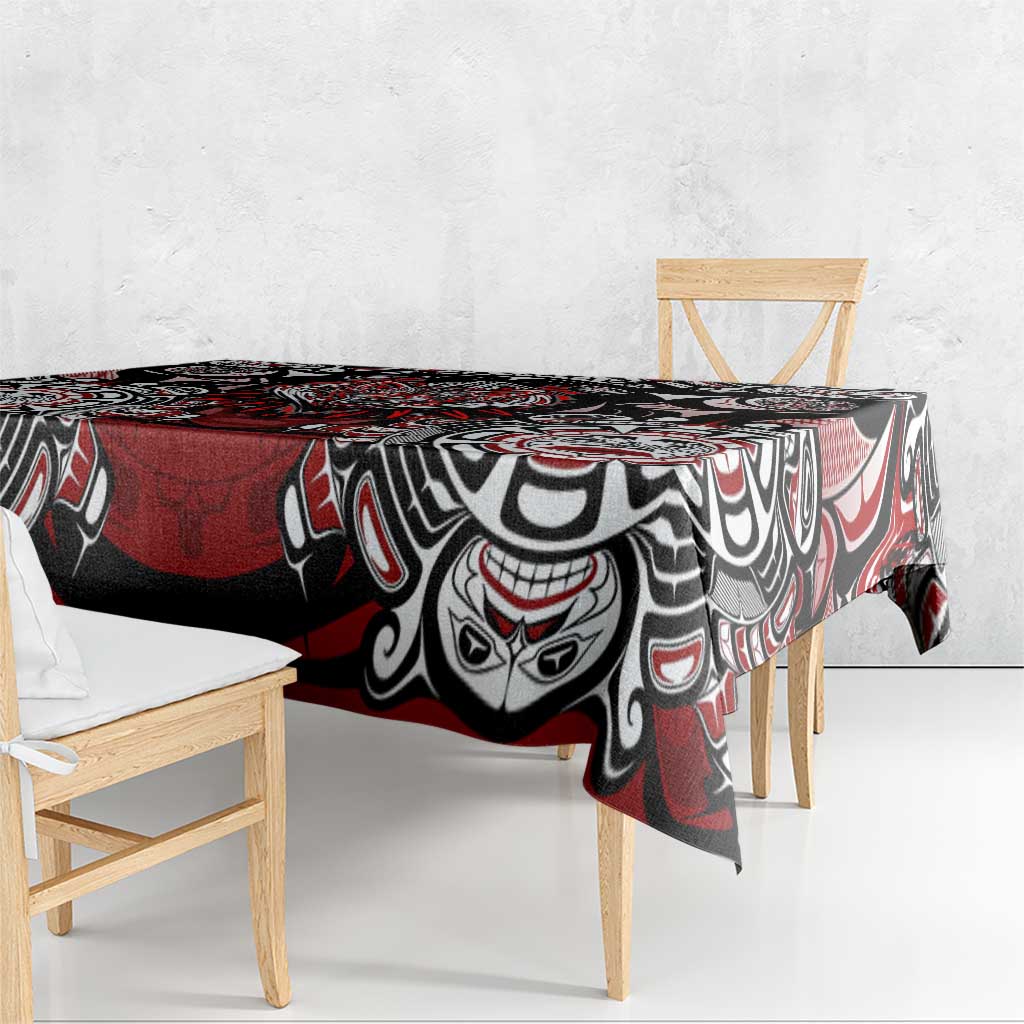 Haida Wolf Tablecloth Canada Indigenous Art