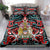 Canada Coat of Arms Haida Bedding Set Maple Leaf Flag Indigenous Art