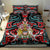 Canada Coat of Arms Haida Bedding Set Maple Leaf Flag Indigenous Art