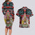 Canada Coat of Arms Haida Couples Matching Long Sleeve Bodycon Dress and Hawaiian Shirt Maple Leaf Flag Indigenous Art