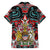 Canada Coat of Arms Haida Hawaiian Shirt Maple Leaf Flag Indigenous Art