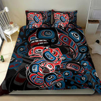 Haida Native Art Fish Bedding Set Canada Indigenous Art