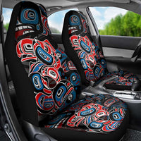 Haida Native Art Fish Car Seat Cover Canada Indigenous Art