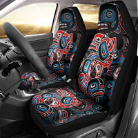 Haida Native Art Fish Car Seat Cover Canada Indigenous Art