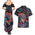 Haida Native Art Fish Couples Matching Summer Maxi Dress and Hawaiian Shirt Canada Indigenous Art