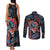 Haida Native Art Fish Couples Matching Tank Maxi Dress and Long Sleeve Button Shirt Canada Indigenous Art
