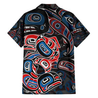 Haida Native Art Fish Hawaiian Shirt Canada Indigenous Art
