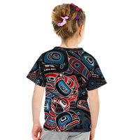 Haida Native Art Fish Kid T Shirt Canada Indigenous Art