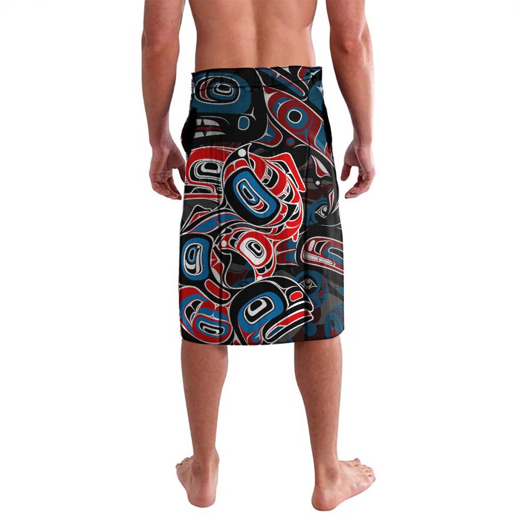 Haida Native Art Fish Lavalava Canada Indigenous Art