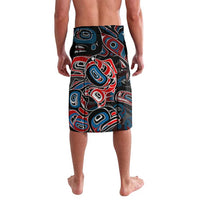 Haida Native Art Fish Lavalava Canada Indigenous Art
