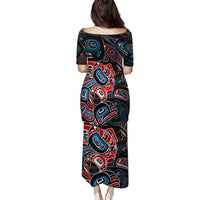 Haida Native Art Fish Puletasi Canada Indigenous Art