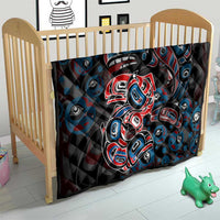 Haida Native Art Fish Quilt Canada Indigenous Art