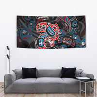 Haida Native Art Fish Tapestry Canada Indigenous Art