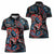 Haida Native Art Fish Women Polo Shirt Canada Indigenous Art