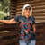 Haida Native Art Fish Women Polo Shirt Canada Indigenous Art