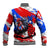 Boricua Pride Rooster Flag Puerto Rico Baseball Jacket