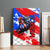 Boricua Pride Rooster Flag Puerto Rico Canvas Wall Art
